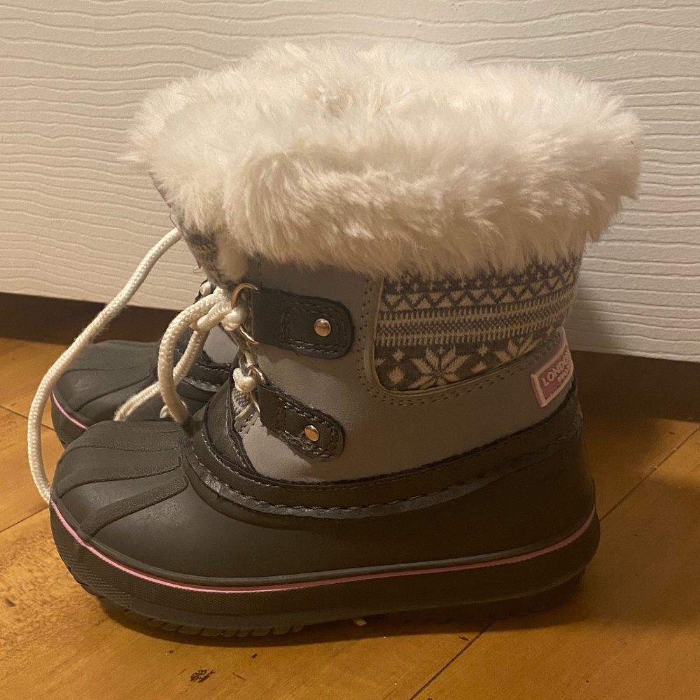 London  Fog  toddler snow boots